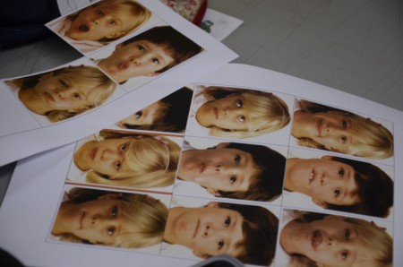 Creación de material fonoaudiológico: imágenes para tablero de praxias 